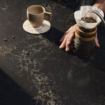 Caesarstone 5100 Vanilla Noir Kitchen