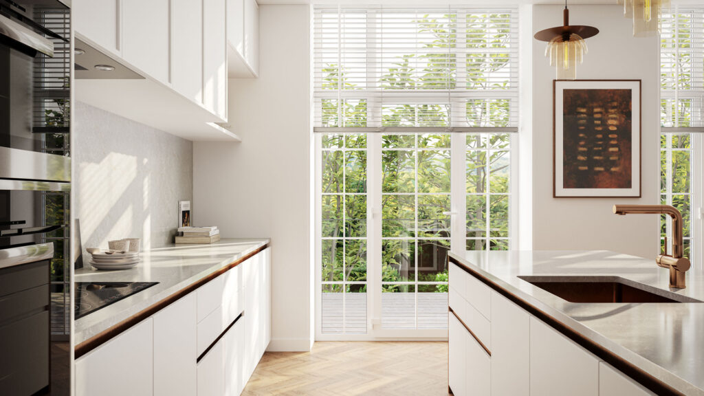 Caesarstone kitchen 5310 Brillianza
