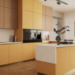 Caesarstone 5140 Dreamy Carrara Kitchen