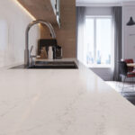 Caesarstone 5140 Dreamy Carrara Kitchen