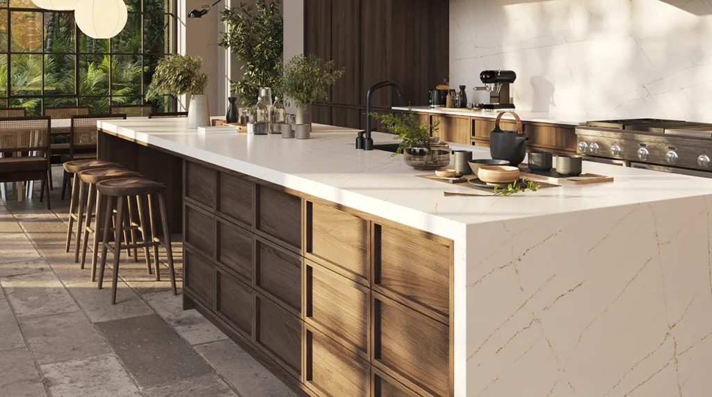Caesarstone 5122 Aterra Verity Kitchen