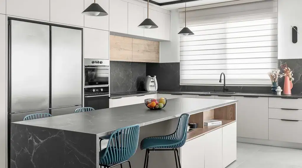 Caesarstone 516 Locura Kitchen
