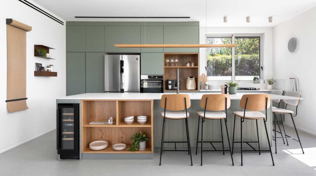 Caesarstone Kitchen 4011 Cloudburst Concrete by Hila Gidon