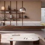 Caesarstone 8103 Calacatta Nobella Interior design