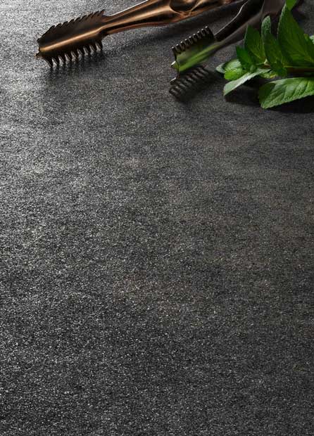 Metal Effect on Caesarstone Porcelain 232 Cider surface