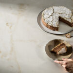 Caesarstone Porcelain 537 Glacetta restaurant