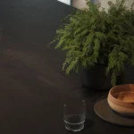 Caesarstone Porcelain 916 Black Eclipse kitchen