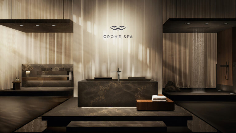 Grohe SPA & Caesarstone - Mailänder Designwoche 2026 - GROHE SPA Aqua Sanctuary
